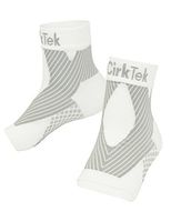 MDSOX 096962784782 Premium Ankle Compression Foot Sleeve, Large, White (Pack of 2)