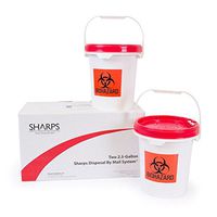 Two 2.5-Gallon Sharps Recovery System - SHARPS-12502