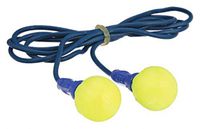 Push-Ins Mushroom Shaped Foam Corded Earplugs (200 Pairs)