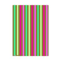 Christmas Holiday Gift Wrap Paper Roll, Roger La Borde Divine Stripes
