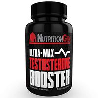 Ultra-Max Testosterone Booster: Increased Libido, Muscle Growth, Energy, Focus and Vitality - Ideal for Bodybuilders - 90 Day "No Quibble" Guarantee