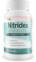 Nitridex Brain - Cerebral X Factor - Memory Pills - Aid Mental Performance - Help Boost Mental Energy - Give Yourself The wit to Secure What You Want in Life. Powerful Brain Boosting Nootropic Blend