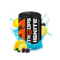 MTN OPS Ignite Supercharged Energy Drink Mix 45-Serving Tub, Blue Raspberry Lemonade