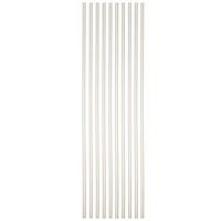 Sammons Preston Reusable 18" Drinking Straws, Pack of 10 Flexible Long Straws with 3/16" Diameter Ideal for Drinking from Wine Bottles & Tall Cups, Dishwasher Safe Straws for Smoothies & Thick Liquids