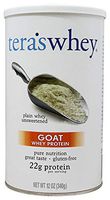 tera's: Goat Whey Protein, Plain, 12 oz