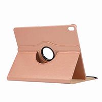Hulorry iPad Mini 5 Stand Case, Lightweight Smart Flip Cover Case for Women/Girl, with 360 Degrees Rotating PU Leather Abrasion-Proof Case for iPad Mini 5th Gen 2019/iPad Mini 4 2015 (Rose Gold)