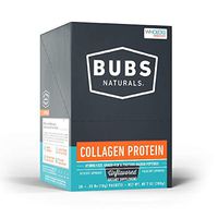 BUBS Naturals Pasture Raised Grass-Fed Collagen Peptides | Paleo & Keto Diet Friendly | Non - GMO | Dairy-Free Gluten-Free | Mixes Easy | Unflavored Collagen Powder (Stick Packs)