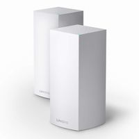 Linksys Velop WiFi 6 Mesh Router (WiFi 6 Mesh WiFi System for Whole-Home WiFi Mesh Network) MX10 Velop AX (2-Pack, White)