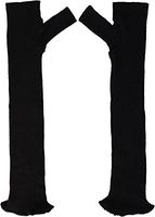 Rolyan Splint Liners, Durable Wrist/Hand/Thumb Padding Liners, Extra Thick & Extra Soft Cotton, Universal Size, Black, Pack of 10