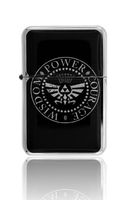 Legend of Zelda Wisdom, Power, Courage Wind Proof Oil Lighter Master