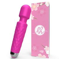 Personal Massager for Women - Shower-Friendly Waterproof Handheld Massager Wand - Rechargeable Cordless Vibrating Wand Massager - Discreet & Quiet - by Highest Heaven