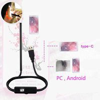 XCXC JIN Ear Cleaning Endoscope 3 in 1 Ear Wax Remover for OTG Android Micro USB,PC,Type-C(No iPhone)