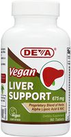 Deva Nutrition Vegan Liver Support Tablets, 90 Count