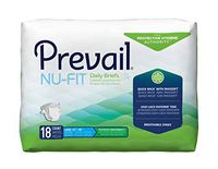NU-Fit Adult Brief Large - Case of 72