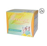 ThreeLac Probiotic Lemon Flavor Dietary Supplement 3.18 oz (2 Box)