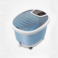Gybao Foot spa Self-Service Massage Constant Temperature Heating Massage Roller Foot Tub Foot Massage W46.4cmH32.5cm