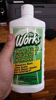 The Works Rust, Lime and Calcium Remover (Packaging May Vary)