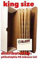 RAW Classic King Size Pre-Rolled Cones with Filter Tips (200 Pack)