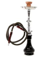 BLACK VINTAGE hookah water glass vase set + pipes for shisha narguile smoking