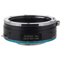Fotodiox Pro Shift Lens Mount Adapter Compatible with Canon EOS EF and EF-S Lenses to Micro Four Thirds Mount Cameras