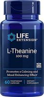 Life Extension L-Theanine 100 mg, 60 Vegetarian Capsules