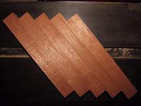 1 Piece of Spanish Cedar Pen Blanks ~ Cigar Separators Lot of 10~3/4" X 3/4" X 6"