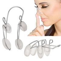 Putars Portable Multifunction Silicone Clamp Clip Reshape Nose Up Lifting Shaping Shaper Rhinoplasty Tool Silver