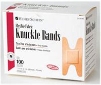 Bandage Fabric Knuckle 1.5X3" Flexible Flesh Lf - Pack of 100