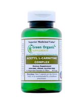 Green Organic Supplements' Acetyl L-Carnitine, Carnitine, ALC