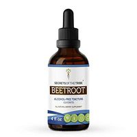 Beetroot Tincture Alcohol-Free Extract, Organic Beetroot (Beta Vulgaris) Dried Root (4 Fl Oz)