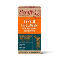 Type II Collagen, Hyaluronic Acid & Boron Joint Health Tablets, Schiff (30 count in a bottle) Clinically Proven Joint Comfort Supplement That Supports Cartilage & Bone Health, Gluten, GMO & Dairy Free