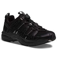 Dr. Comfort Refresh Women's Therapeutic Diabetic Extra Depth Shoe: Black/Black 7.5 Wide (C-D)