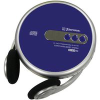 Emerson HD7998BL Personal CD Player with Electronic Volume Control (Blue)