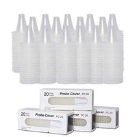 300 Pcs Disposable Probe Covers, Ear Thermometer Covers Lens Filters - Probe Covers Refill Caps for All Braun ThermoScan Models and Other Types of Digital Thermometers Disposable Covers