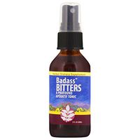 WishGarden Herbs - Badass Bitters, Certified Organic Herbal Tincture for Soothing Digestive Issues and Promoting Good Enzymes (2 oz)