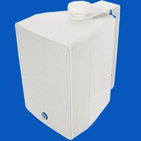 Atlas Sound SM42T-W 4" 2-Way Weather Resistant Speaker System With 70.7V/100V-16W Transformer