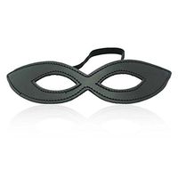 Briviee PU Leather Blindfold Mask Eye Mask for Halloween Stage Props Kit for