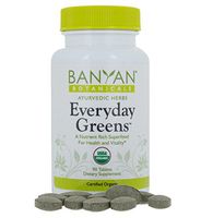 Banyan Botanicals Everyday Greens - Certified Organic, 90 Tablets - A Nutrient Rich Superfood for Health & Vitality
