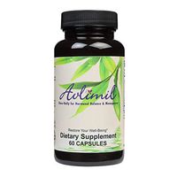 Avlimil® Hormone Balance & Menopause | Relief from Mood Swings, Hot Flashes, Night Sweats and Irritability - Isoflavones, Black Cohosh, Raspberry, Valerian, Sage, Red Clover, Lemon Balm - 1-Month