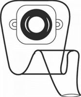 Karaya 5 One-Piece Pouch ( POUCH, DRBL, 1 1/2",TRANSP, 1 PC ) 10 Each / box