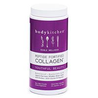 Body Kitchen - Youthful Beauty Capsules- Grass-Fed Collagen + Resveratrol and Hyaluronic Acid - Anti-Aging, Hair Skin Nails, and Antioxidant Support, 180 count