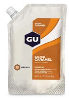 GU Energy Original Sports Nutrition Energy Gel, 15-Serving Pouch, Salted Caramel