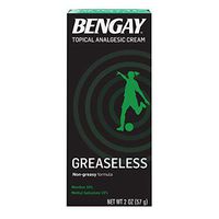 Benadryl Greaseless Bengay Pain Relieving Cream, 2 Oz