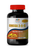 Immune Support Formula - Omega 3 6 9 Premium (Fish Flax Borage) - Omega 3 6 9 Supplements - 1 Bottle 120 Softgels