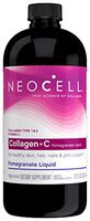 NeoCell Collagen +C Pomegranate Liquid, 12oz, Collagen + Vitamin C, For Skin, Hair, Nails & Joints