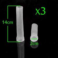 EWLPL Air'craftCup Vr Silicone PenniSexcd-Tender Enlarger Sleeve PennisPump Phallosan Growth Ment PRO Replacement of Sleeve for Pennis Stretcher Max,3 PICS,Air'craftCup Men Adullt