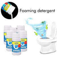 ZZCJ Powerful Sink and Drain Cleaner Chemical Powder Agent Pipe Dredging Agent Kitchen Sewer Pipes Deodorant Strong Pipeline Dredge Agent Toilet Cleaning Tool (6pcs)