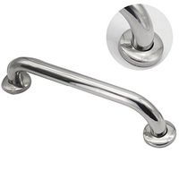 Rails Hand Rail Handle Grab Chrome Bar Safety Aid Holder Non-Slip Bathtub Disability Stainless Steel