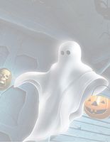 Halloween Ghost & Skull Stationery Printer Paper 26 Sheets