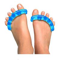 Original YogaToes - Extra Small Sapphire Blue: Toe Stretcher & Toe Separator. Fight Bunions, Hammer Toes, Foot Pain & More!